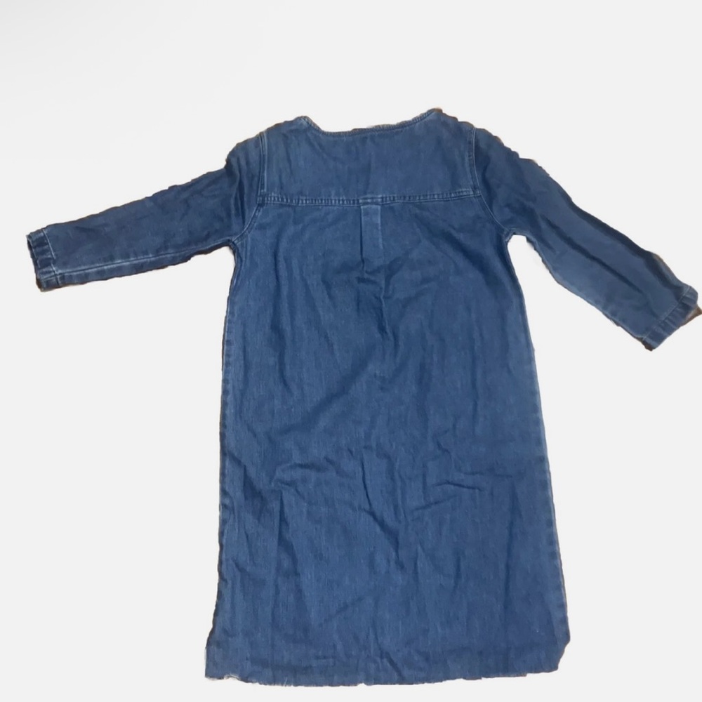 Madewell Blue Denim Dress - Picture 3 of 8
